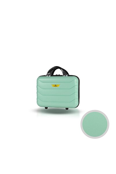 My Valice Solid PP Polipropilen Kırılmaz Makyaj Çantası & El Valizi Mint Yeşili