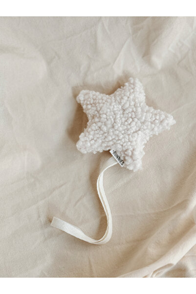 jr.bunnies Teddy Star - White