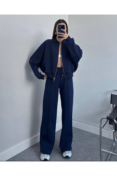 sportiness Γυναικείο Σετ χειμερινής φόρμας με τρεις κλωστές