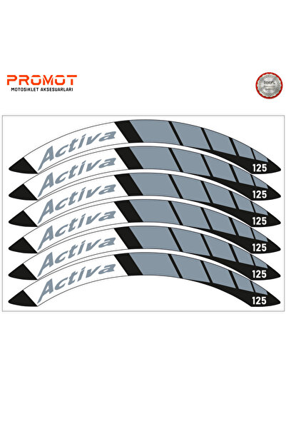 MOTOSEPETİM Motorsiklet HONDA ACTİVA UYUMLU JANT ŞERİDİ 2