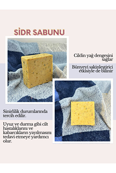 Avlu Doğal Ürünler Sidr Sabunu 150Gr