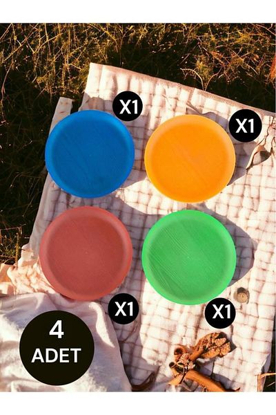 Heredot Mithra Life 4 Unbreakable Picnic Plates - Mit1110