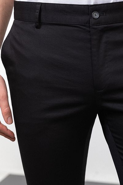 Mcr Straight Super Slim Fit Men's Trousers Black - 38158.23Y
