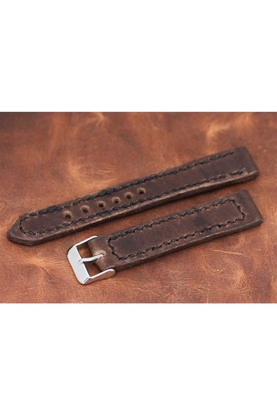 alpnilaksesuar Alpnil Genuine Leather Handmade Watch Band 16,18,20,22,24 Mm Optional