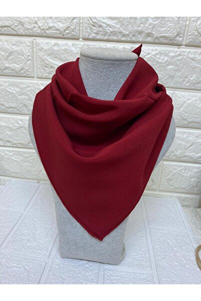 sema aksesuar Kadın Bordo Renk Fular Bandana - Hediyelik
