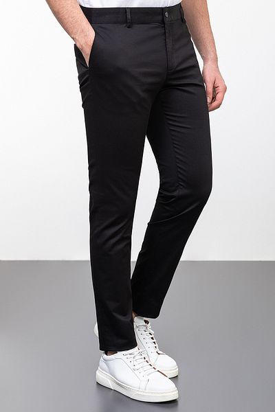 Mcr Straight Super Slim Fit Men's Trousers Black - 38158.23Y