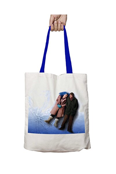 ART HEDİYE Синя сумка з ручками Please Let Me Keep This Memory, що можна прати