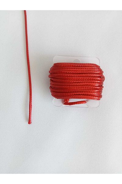 hobi duragı 5 Meters Waxed Korean String - 1.5 mm Jewelry Cord, Macrame Bracelet Necklace Vb. String