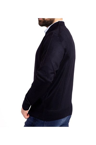 YHE STORE Men's Seasonal Knitwear Dad Cardigan