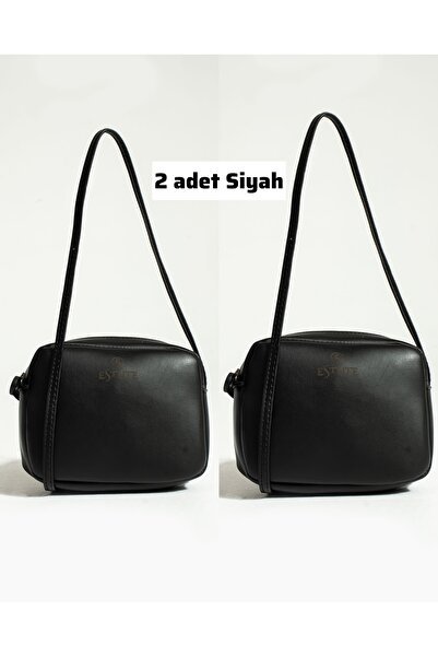 ESTUTE Çapraz askılı günlük spor Mini urban çanta 2’Li paket