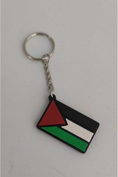 firdevsi hobi Keychain -Flag of Palestine