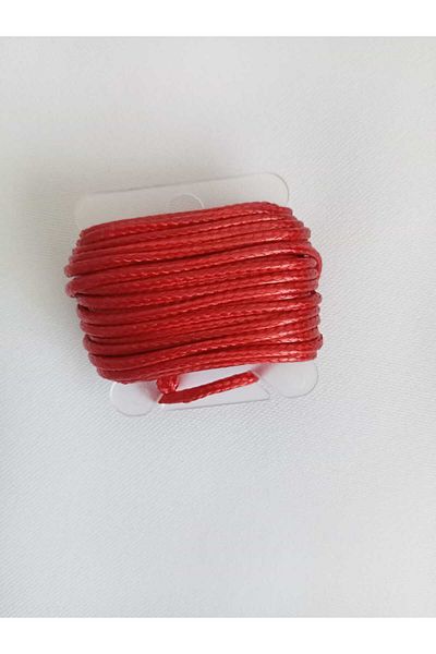 hobi duragı 5 Meters Waxed Korean String - 1.5 mm Jewelry Cord, Macrame Bracelet Necklace Vb. String
