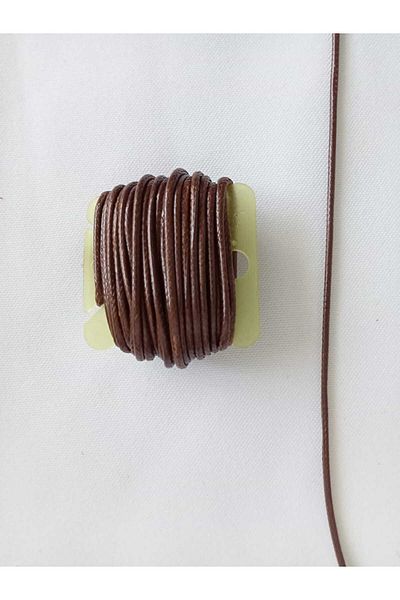 hobi duragı 5 Meters Waxed Korean String - 1.5 mm Jewelry Cord, Macrame Bracelet Necklace Vb. String