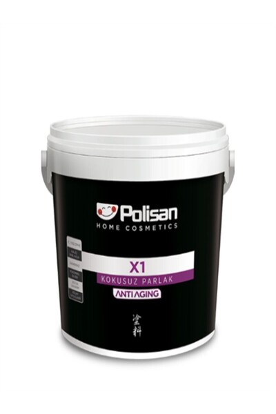 Polisan X1 Su Bazlı Kokusuz Parlak Ahşap Ve Metal Boyası 2.5 Lt Ral 7016 Antr...