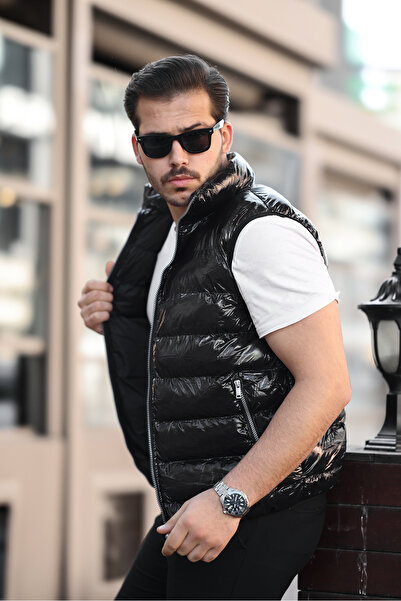 Abalı Ανδρικό φωτεινό πουπουλένιο γιλέκο