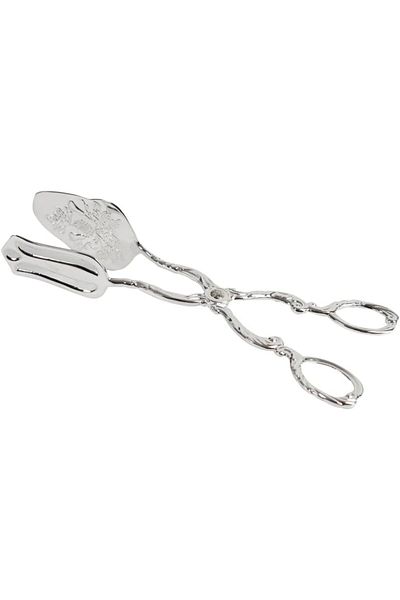 STOREMAX Gkcreative 23cm Plated Cake Silver Spade Strbuyx 1073147