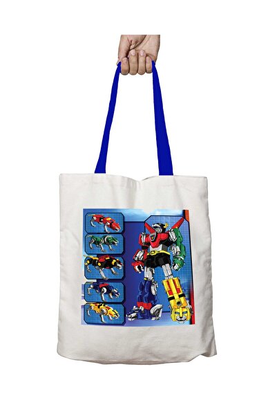 ART HEDİYE Синій ручка Voltran мультфільм роботи можна прати плечова сумка