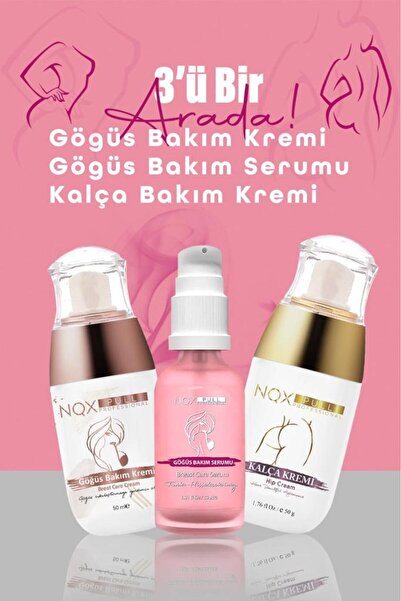 NQX PULL Gögüs Toparlayıcı Ve Dolgunlaştırıcı Krem 50 ml