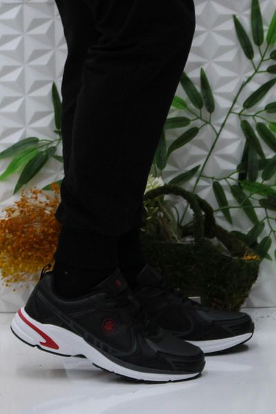 lumberjack Tehan Negru Roșu Pantofi sport pentru bărbați, confortabili, produse originale