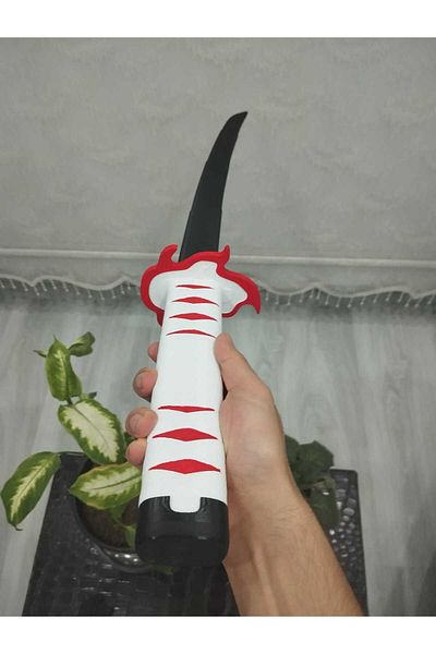 Porima Tanjiro Red White Katana