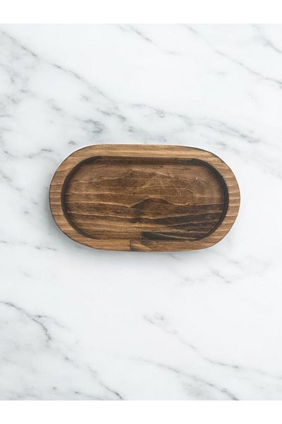 YAT Design Crafts Wooden Mini Presentation Tray - Breakfast, Oil Pot, Spice Pot, Soap Dish, Jewelry Organizer, Tea Service