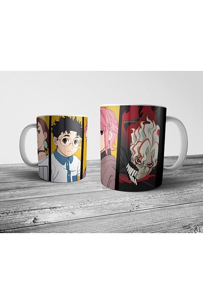 Pixxa Dandadan Anime Mug Cup Model 1