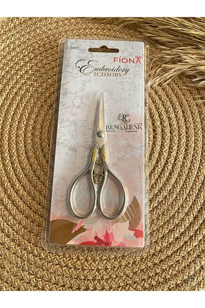Home Fiona 5005 Silver Decorative Scissors