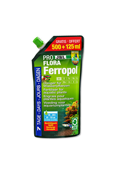 JBL Proflora Ferropol Refıll 625ml Tatlı su akvaryumları için bitki gübresi