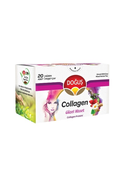 Doğuş Çay Doğuş Collagenli Bitki Çayı 20'li 30 Gr. (2'Lİ)