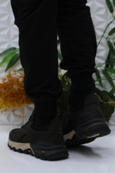 Bulldozer 250011 Антрацит Нубук Комфортний Оригінальний виріб Натуральна шкіра Чоловіче взуття