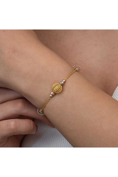robotrend Silver Colored Bulk Dorika Women's Bracelet
