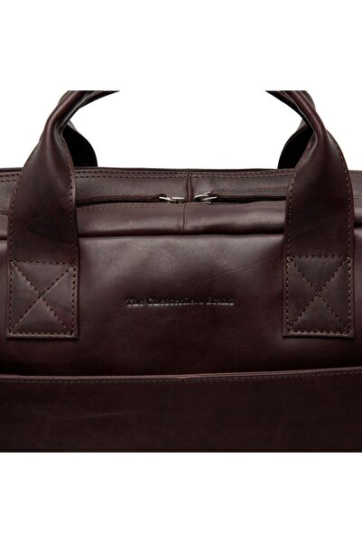 The Chesterfield Brand Laptopfach Frazer Aktentasche Leder 38 cm
