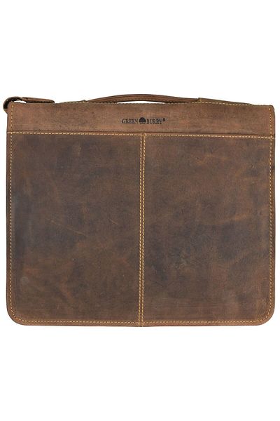 Greenburry Vintage Ringmappe Leder 29 cm