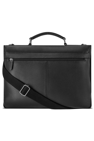 BUGATTI Valencia Aktentaschen Messenger Leder 40 cm Laptopfach
