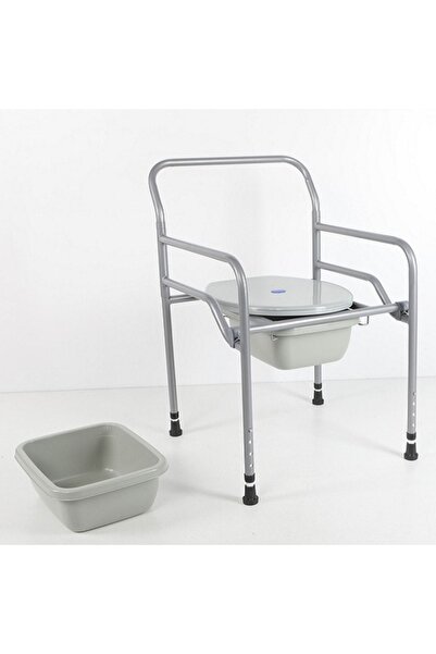 woodhub Seyyar Katlanabilir Hasta Yaşlı Tuvalet Sandalyesi Klozetli Wcli Otur...