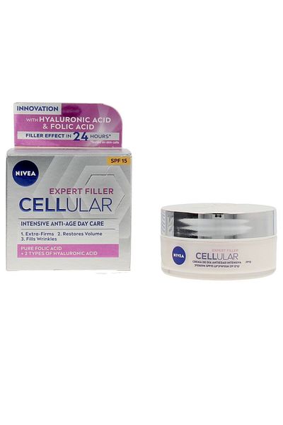 NIVEA Cellular Filler Hyaluron &amp Folsäure Tagescreme Spf15 50 ml