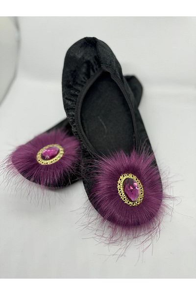 SiFu STYLE Κομψότητα και άνεση μαζί: Hürrem Taşlı Ev Ballerina Pisi Booties