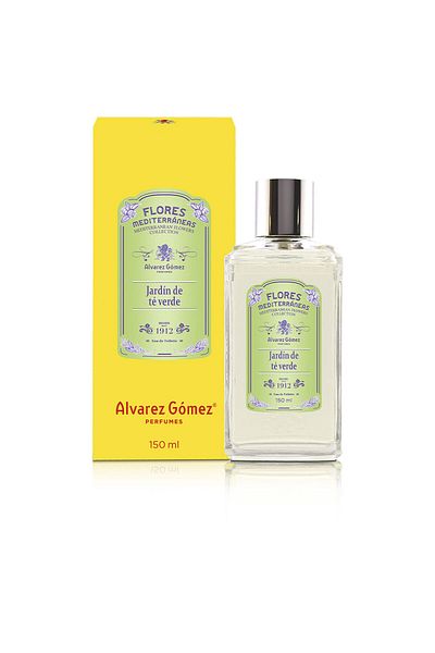 Alvarez Gomez Mediterranean Flowers Gartengrüner Tee Eau De Toilette Spray 150 ml