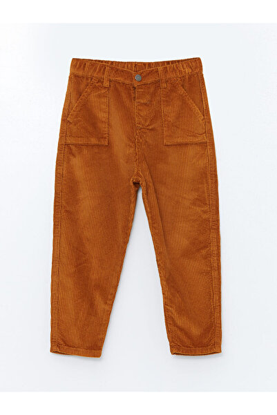 LC Waikiki Elastic Waist Velvet Baby Boy Trousers