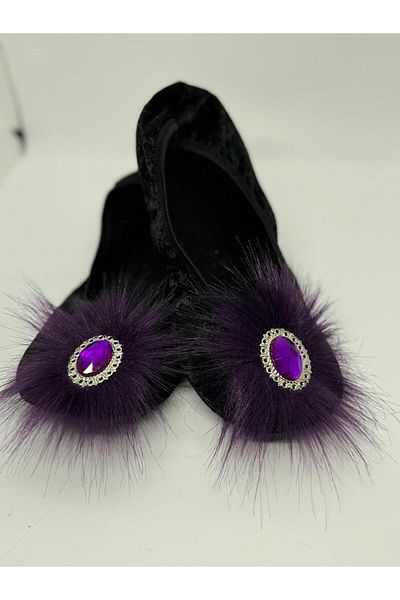 SiFu STYLE Eleganță și confort împreună: pantofi Hürrem Stone Home Ballet Kitty