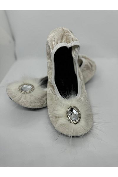 SiFu STYLE Eleganță și confort împreună: pantofi Hürrem Stone Home Ballet Kitty