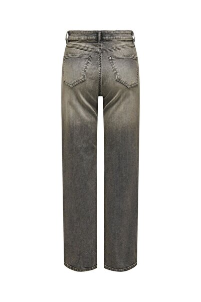 ONLY Jeans mit weitem Bein ONLJUICY Hohe Taille Weiter Beinschnitt Jeans