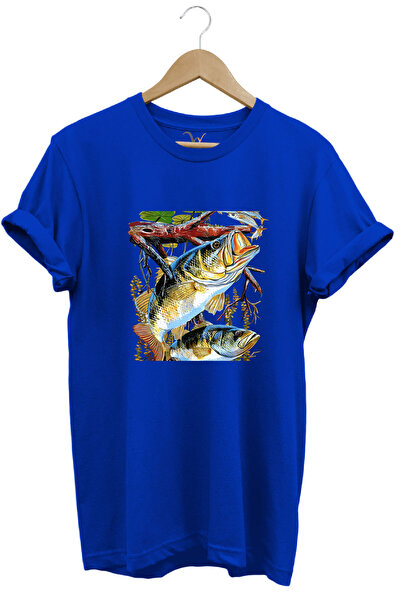 WİDİ Ribolov Lov Angling sa štapom za pecanje Rodstock Pstruga Smuđ T-shirt o...