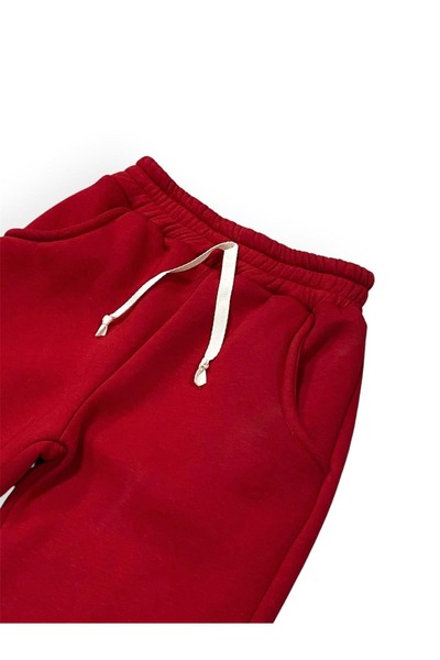 Mnk Baby&Kids Βαμβακερό παντελόνι - επένδυση fleece , 3 νήματα MNK0630 SMOKED