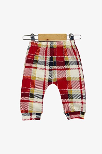 Mnk Baby&Kids Tie Penguin Badi, Trousers, Hat Combed Cotton Set MNK0587 RED