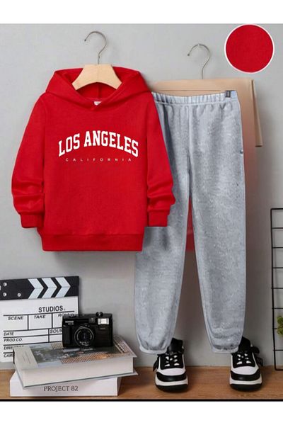 DOCE ELEGANTE Los Angeles Printed Children's Tracksuit
