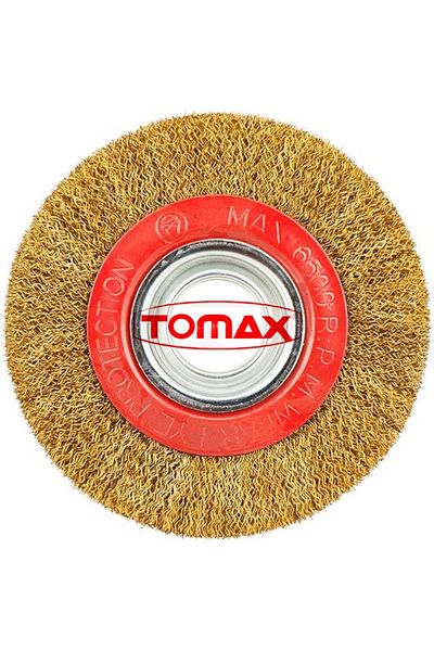 Tomax Circle Fringed Wire Brush 200X25