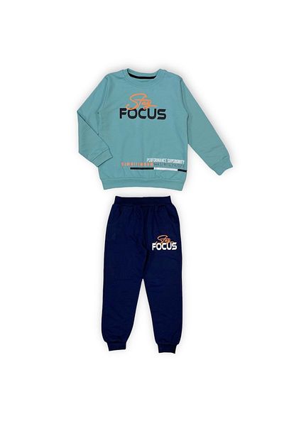 Mnk Baby&Kids Twoiplik Unisex Παιδική αθλητική φόρμα Mnk0553 Ανοιχτό πράσινο