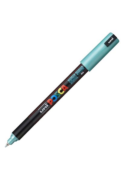UNİ-BALL Uni Posca Water Based Poster Marker 0.7 Pc-1Mr 0.7 Metallic Green