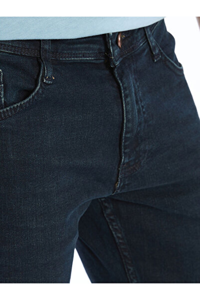 LC Waikiki Ανδρικό τζιν παντελόνι Xside Indigo 750 Slim Fit